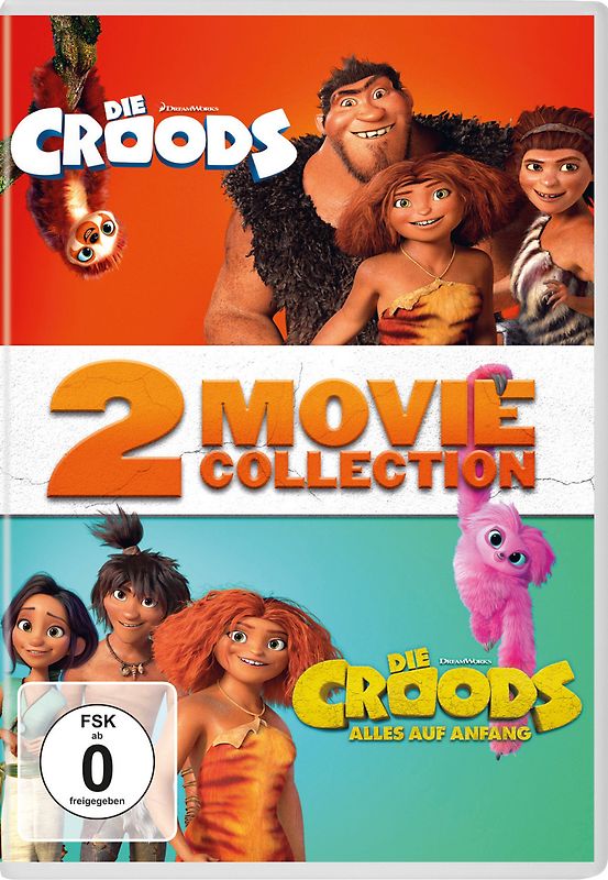 Die Croods-2 Movie Collection DVD