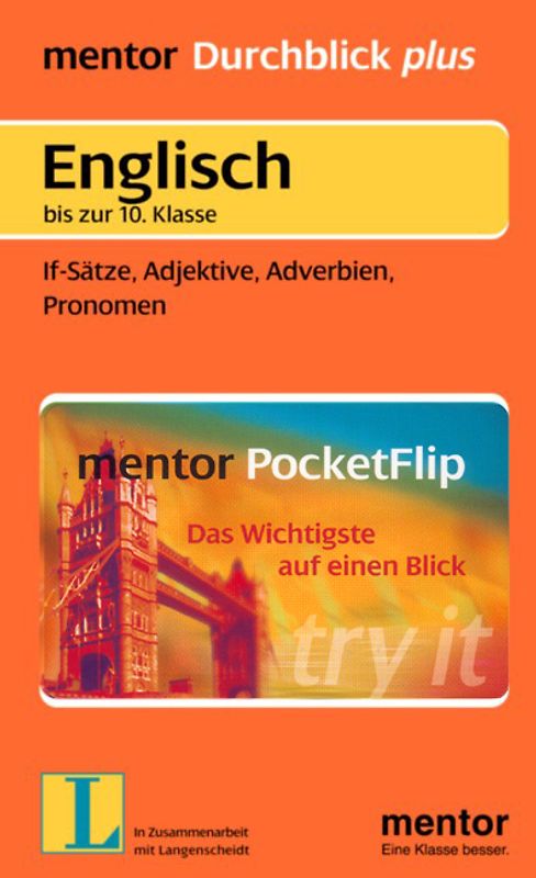 Englisch. If-Sätze, Adjektive, Adverbien, Pronomen