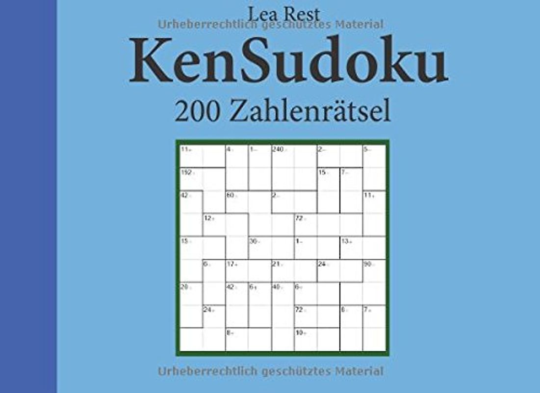 KenSudoku 200 Zahlenrätsel - Rest, Lea