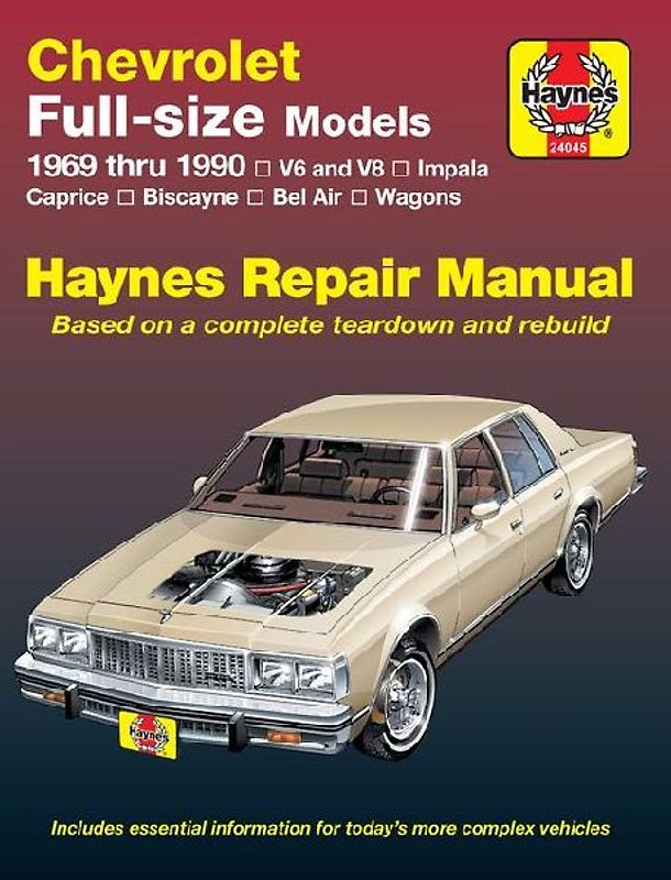 Chevrolet Full-Size Sedans 1969-90