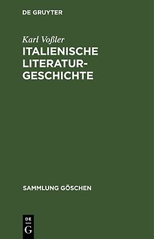 Italienische Literaturgeschichte