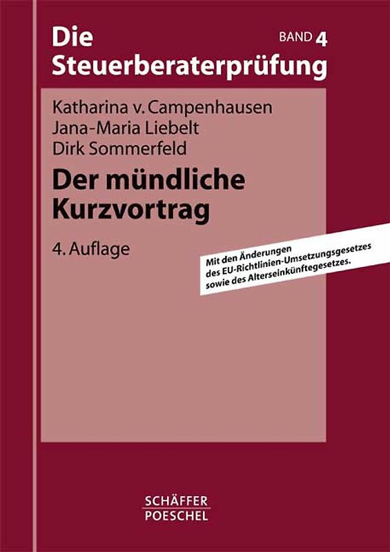 Der mündliche Kurzvortrag