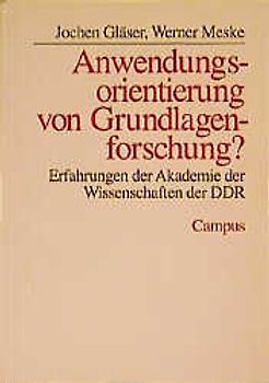 Anwendungsorientierung von Grundlagenforschung?