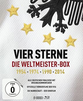 Vier Sterne - Die Weltmeister-Box [5 Discs] Blu-ray Disc