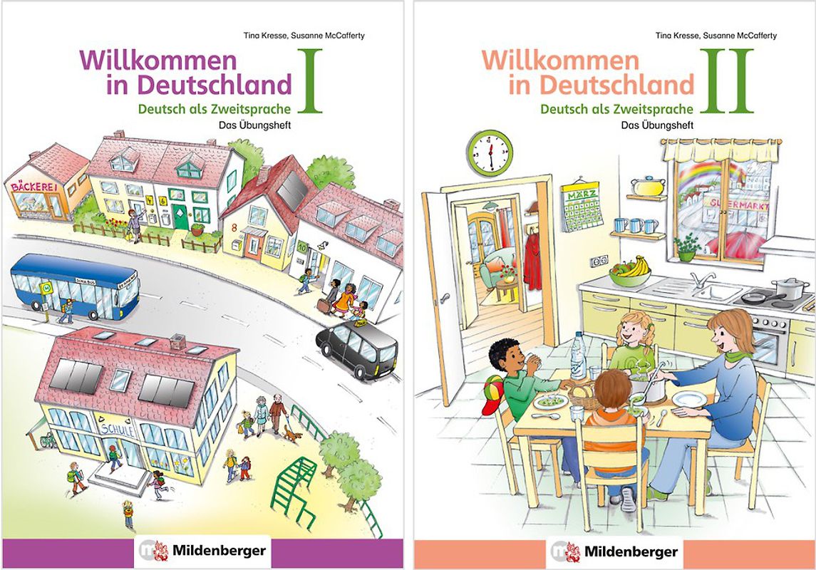 Das Übungsheft – Deutsch als Zweitsprache I und II