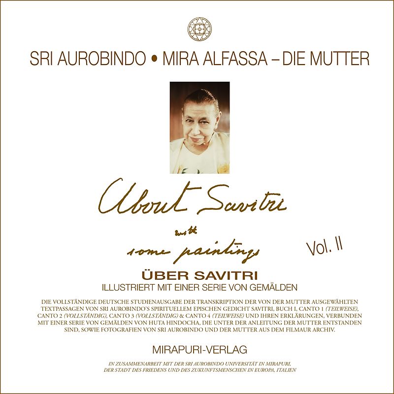 Über Savitri, illustriert mit einer Serie von Gemälden – Vol. II