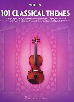 101 Classical Themes -For Violin-: Noten, Sammelband für Violine