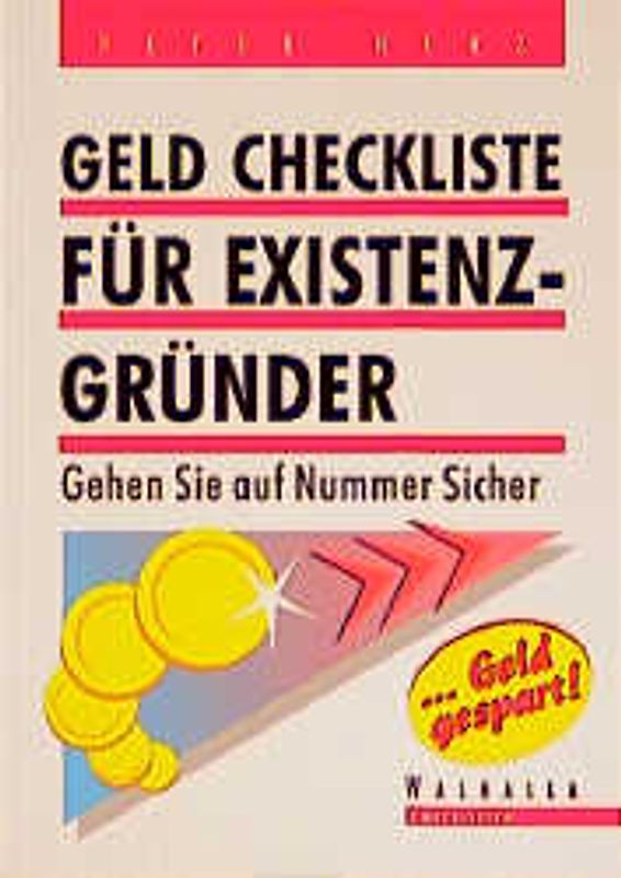 Geld Checkliste für Existenzgründer