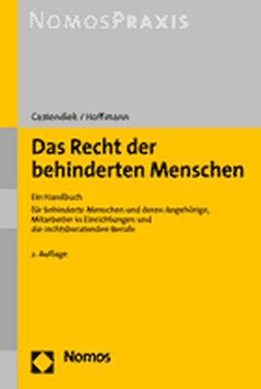 Das Recht der behinderten Menschen