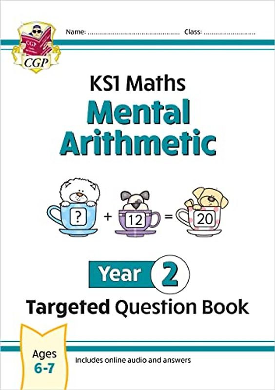New KS1 Maths Year 2 Mental Arithmetic Targeted Question Book (incl. Online Answers & Audio Tests)