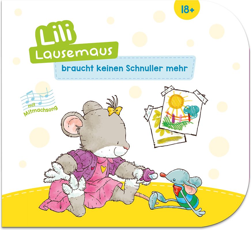 Lili Lausemaus braucht keinen Schnuller mehr