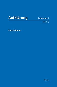 Aufklärung, Band 4/2: Patriotismus