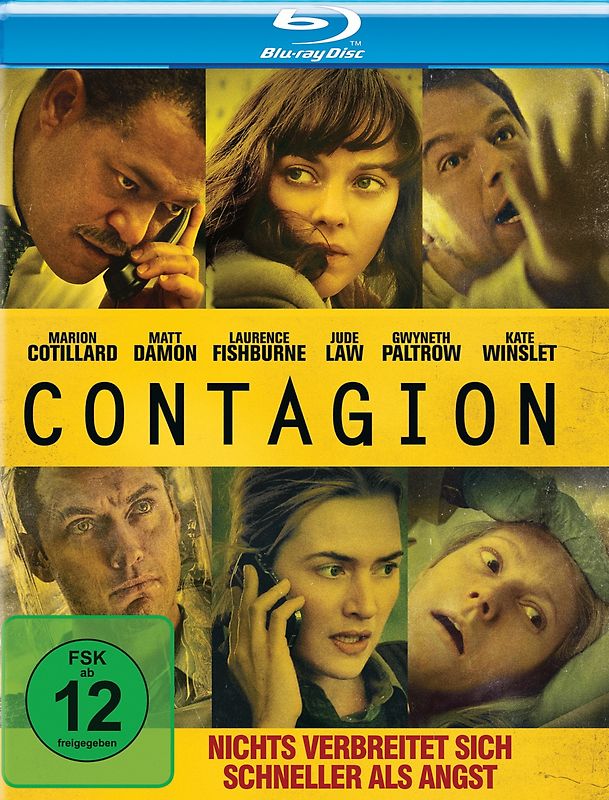 Contagion Blu-ray Disc