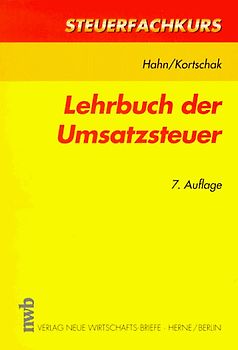 Lehrbuch der Umsatzsteuer