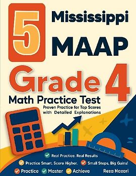 5 Mississippi MAAP Grade 4 Math Practice Tests