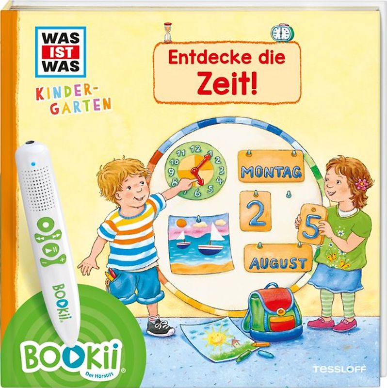BOOKii® WAS IST WAS Kindergarten Entdecke die Zeit!