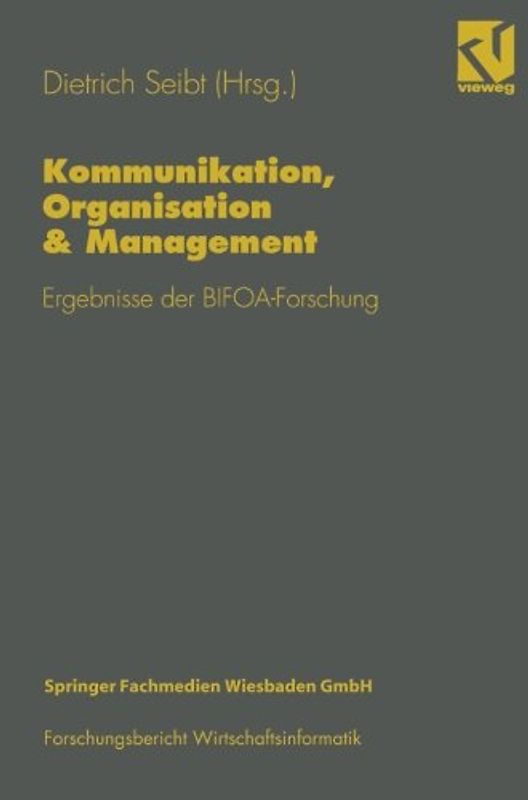 Kommunikation, Organisation & Management
