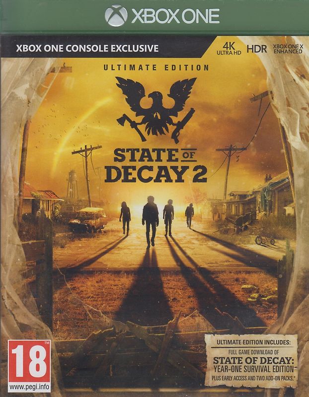 State of Decay 2 [Ultimate Edition, EU Import] Xbox One