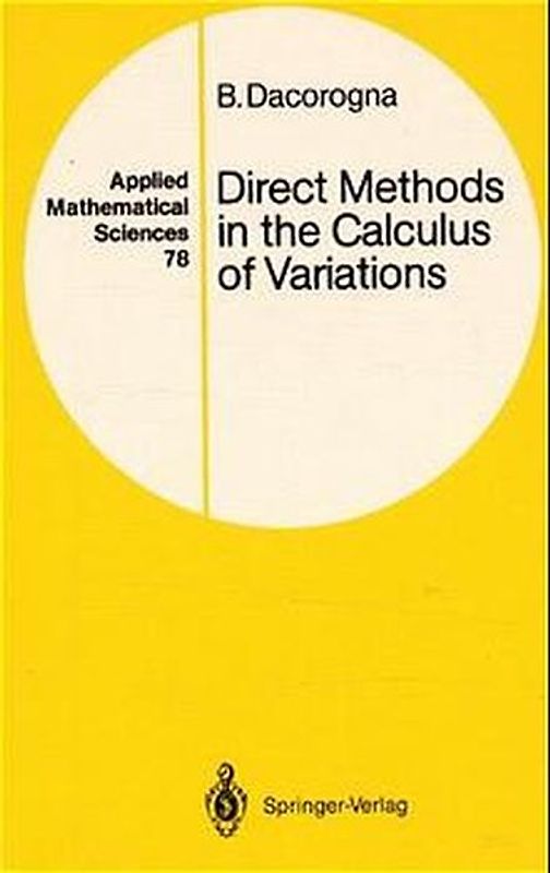 Direct Methods in the Calculus of Variations