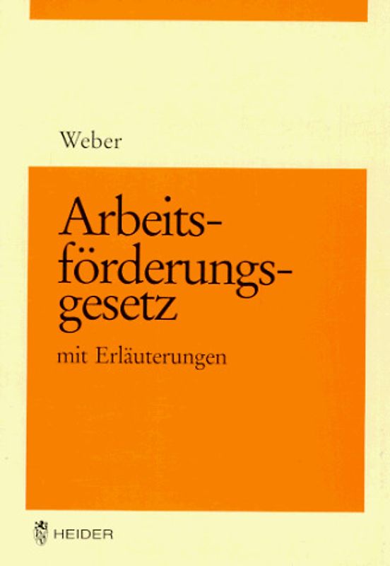 Arbeitsförderungsgesetz (AFG)
