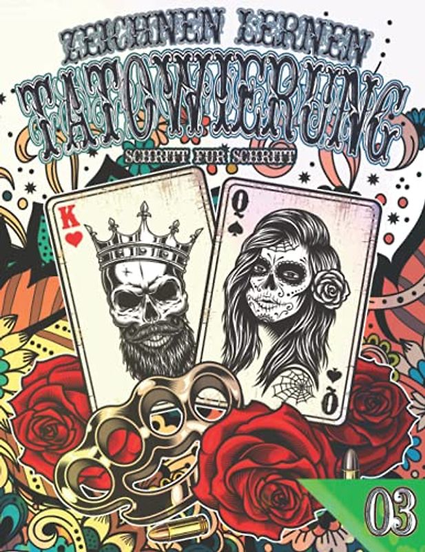 Tätowierung 03: Zeichnen Lernen Schritt für Schritt: Kollektion Moderne Tattoos zum Entwerfen von Stress und Angst | anxiety Tattoos und Designs für ... und Schulanfangsgeschenk für Tattoo-Liebhaber