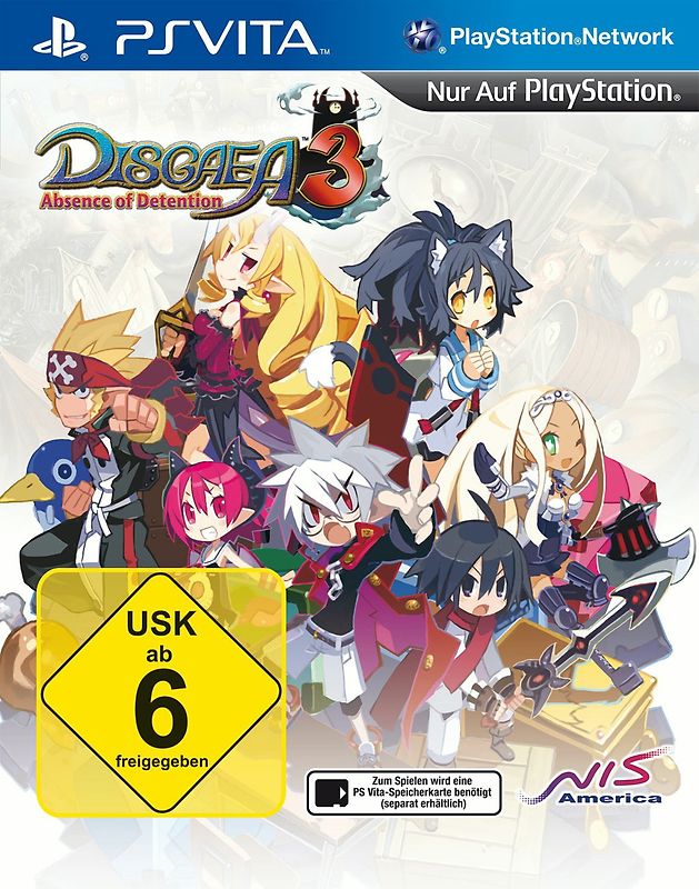 Disgaea 3: Absence of Detention PlayStation Vita