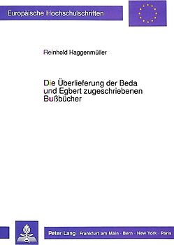 Die Überlieferung der Beda und Egbert zugeschriebenen Bußbücher