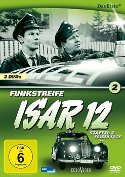 Funkstreife ISAR 12 - Staffel 2 Folgen 14-26 (s/w) DVD