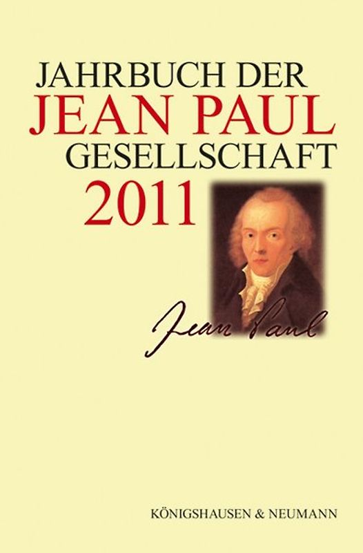 Jahrbuch der Jean-Paul-Gesellschaft