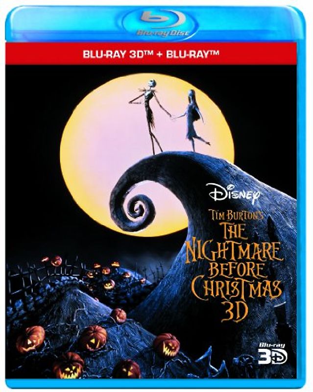 Nightmare Before Christmas (Blu-ray 3D) [UK Import] DVD