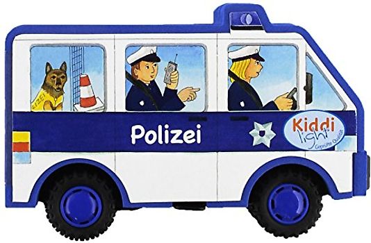 Mein Kiddilight-Auto. Polizei: Mit Aufziehmechanismus