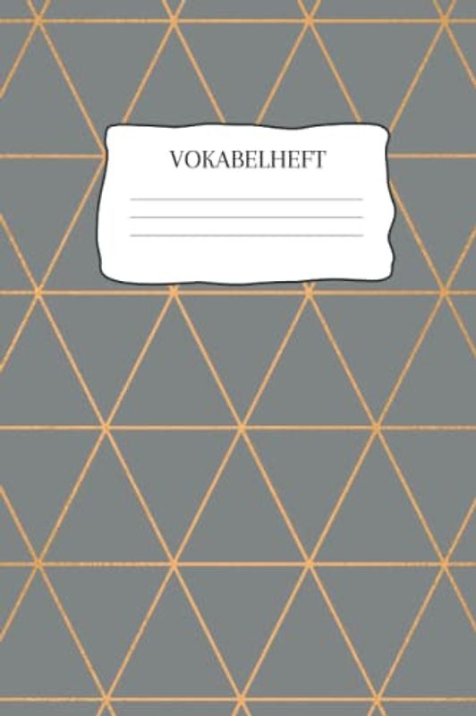 Vokabelheft: Vokabelheft Muster, A5, 60 Seiten mit je 2 Spalten