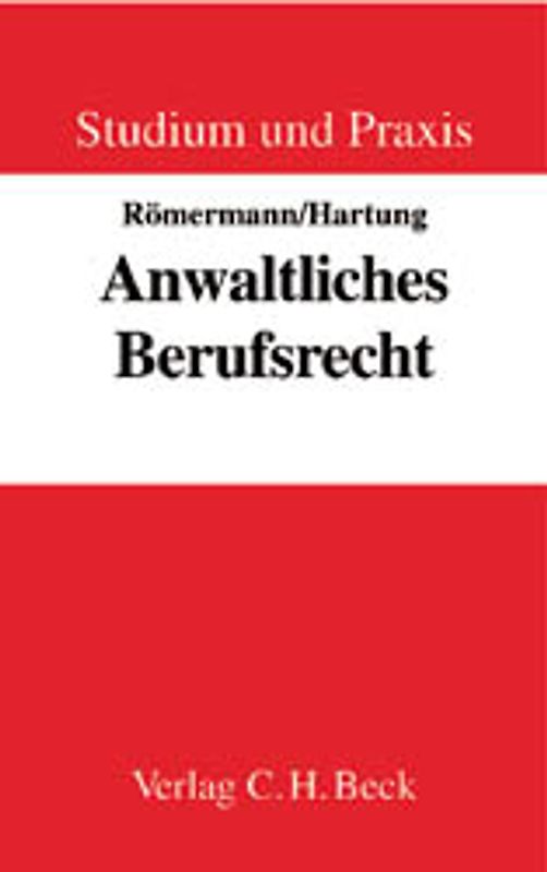 Anwaltliches Berufsrecht