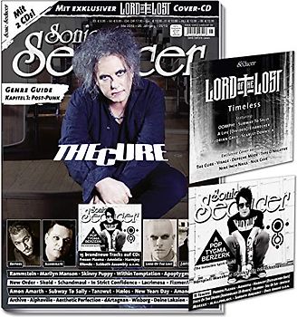 Sonic Seducer 05-2019 + The Cure-Titelstory + im Mag: Marilyn Manson, Editors, Lord Of The Lost, New Order, Rammstein, [:SITD:] + Lord Of The Lost-EP ... + Lord Of The Lost-EP mit 6 Cover-Tracks