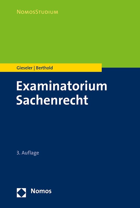Examinatorium Sachenrecht