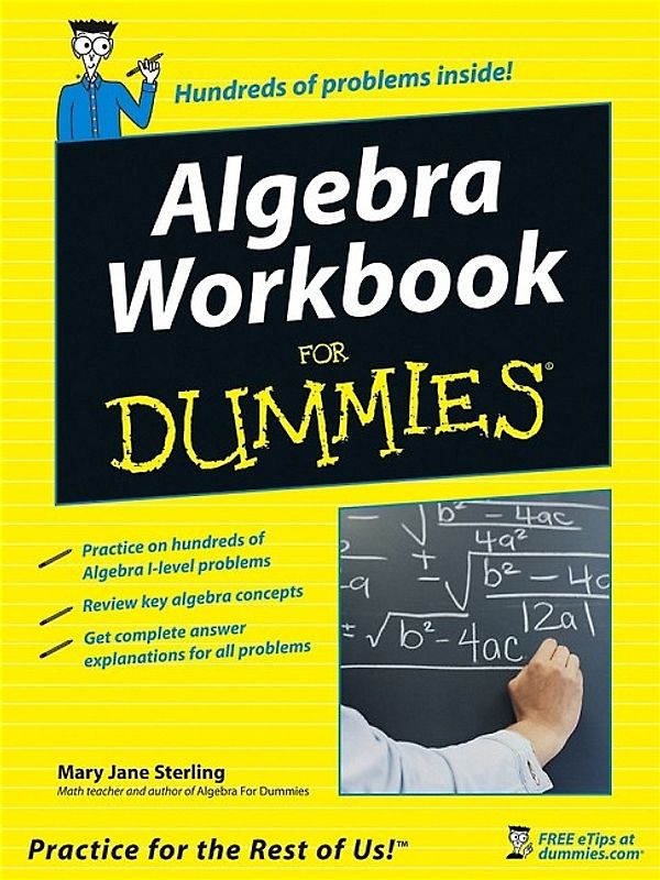 Algebra Workbook For Dummies