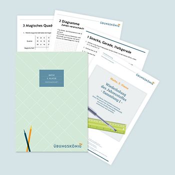 Mathe, 5. Klasse: Wiederholung des Jahresstoffs - Teil 2
