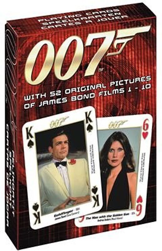 Carta Mundi 22566026 - Poker "James Bond 007" Spielkarten Film 1-10