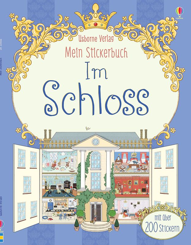 Mein Stickerbuch: Im Schloss
