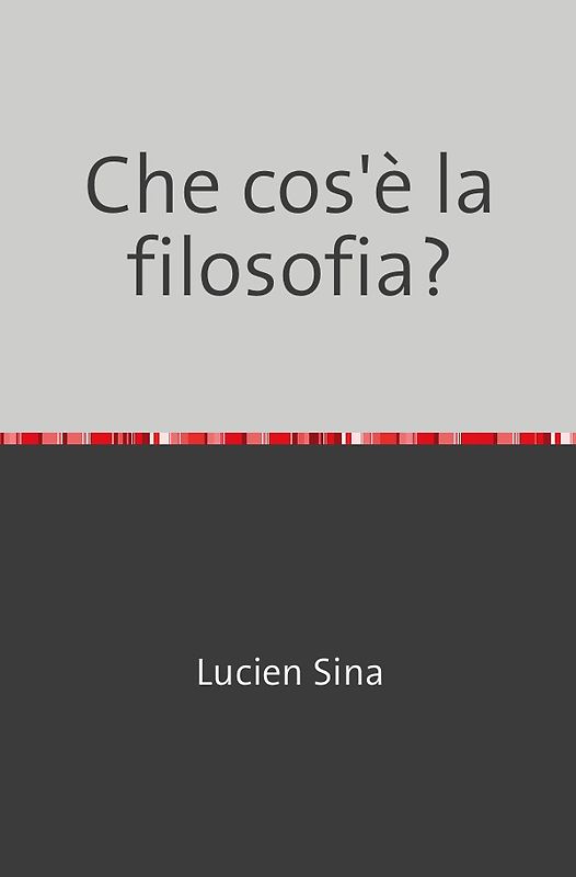 Che cos'è la filosofia?