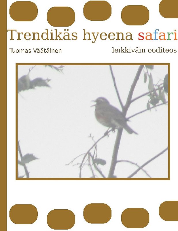 Trendikäs hyeena safari