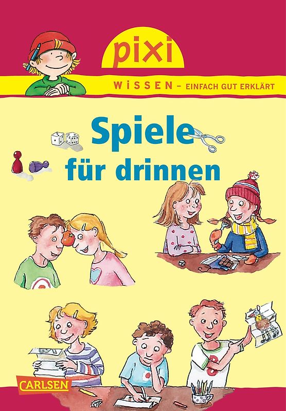 Pixi Wissen 65: VE 5 Spiele für drinnen