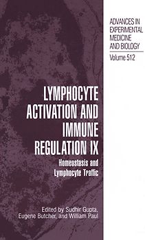 Lymphocyte Activation and Immune Regulation IX