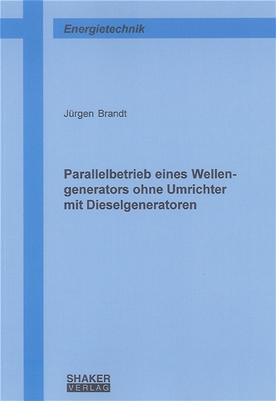 Parallelbetrieb eines Wellengenerators ohne Umrichter mit Dieselgeneratoren