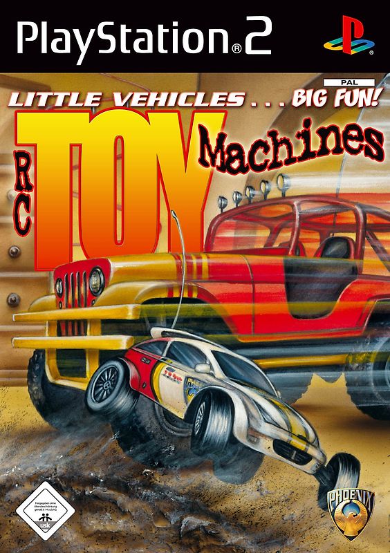 RC Toy Machines PlayStation 2