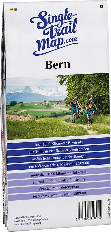 Singletrail Map 015 Bern