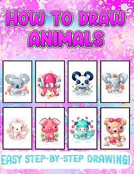 How to Draw Animals: Step-by-Step Easy and Simple for Kids