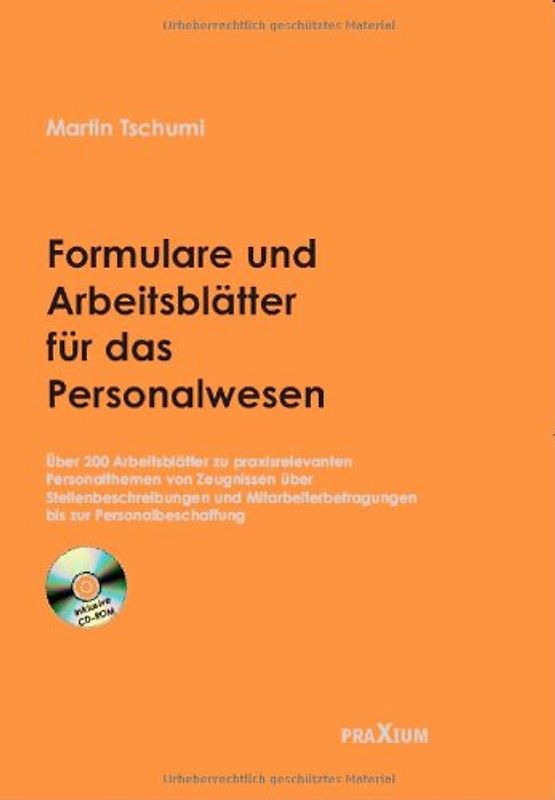 Formulare und Arbeitsblätter für das Personalwesen