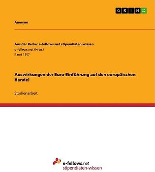 Auswirkungen der Euro-Einführung auf den europäischen Handel