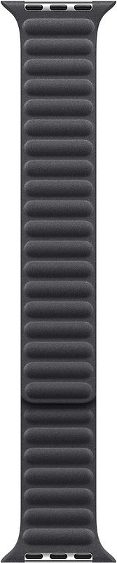 Apple Watch 44/45/46/49 mm Armband mit Magnetverschluss M/L schwarz